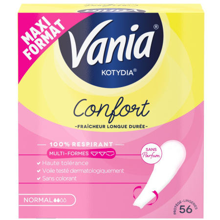 Vania Kotydia Inlegkruisjes Comfort Veelvormige Vormen Ongeparfumeerd 56 Stuks