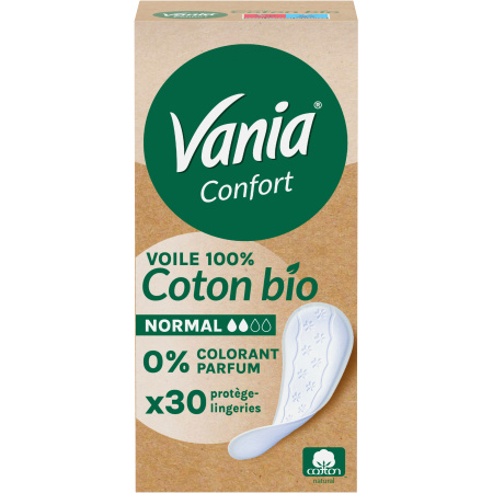 Vania Organic Comfort Inlegkruisjes 30 Stuks