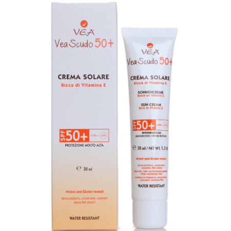 VEA Scudo SPF50+ Minerale Zonnecrème Zeer Hoge Bescherming 30ml