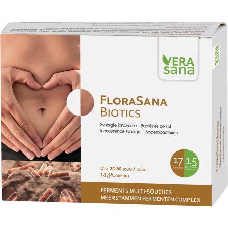 Vera Sana FloraSana Biotics Darmtransit 60 Capsules