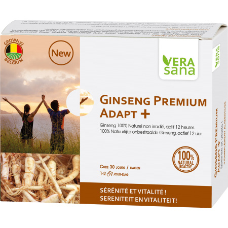 Vera Sana Ginseng Premium Adapt+ 30 Capsules