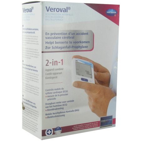 Veroval Bloeddrukmeter ECG 2In1 Combi-Apparaat 1 Stuk