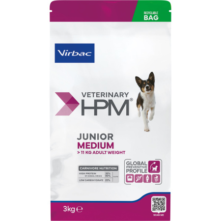 Virbac Veterinary HPM Junior Medium Dog 3kg