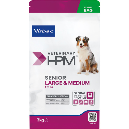 Virbac Veterinary HPM Senior Large & Medium Dog 3kg