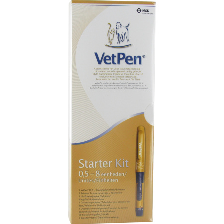VetPen Starter Kit 0,5-8 eenheden Automatische Insuline Injector Voor Veterinair Gebruik 1 Set