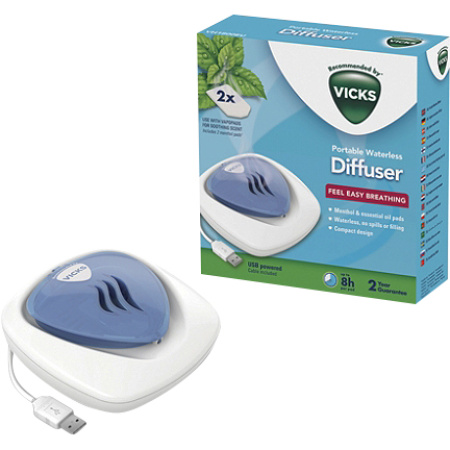 Vicks Draagbare Verdamper Waterlos 1 Stuk (VH1800EU)