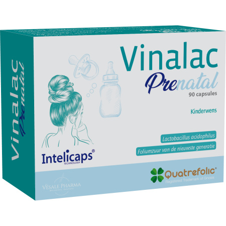 Vinalac Prenataal Zwangerschapsverlangen Voedingssupplement 90 Capsules