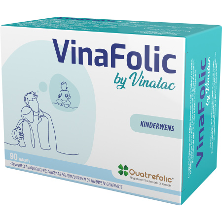 Vinalac VinaFolic Kinderwens 90 Tabletten