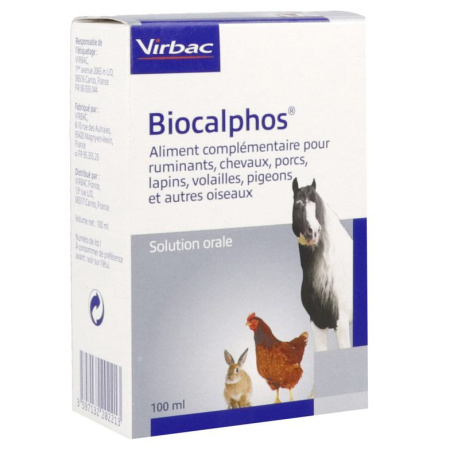 Virbac Biocalphos NF Drinkbare Oplossing Voor Runderen 100ml