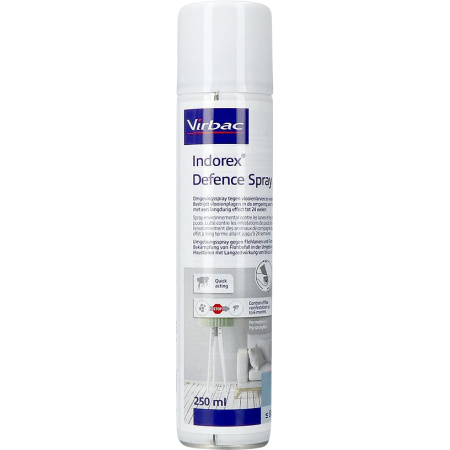 Virbac Indorex Defence Spray Vlooienbestrijding Thuis 250ml