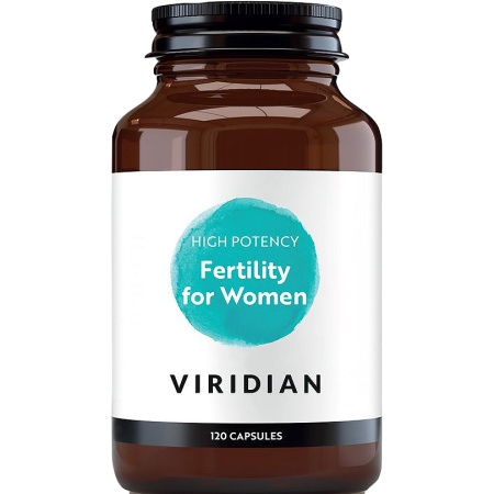 Viridian Hoge Potentie Vruchtbaarheid Vrouwen 120 Capsules