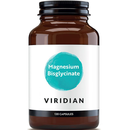 Viridian Magnesium Bisglycinaat Voedingssupplement 120 Capsules