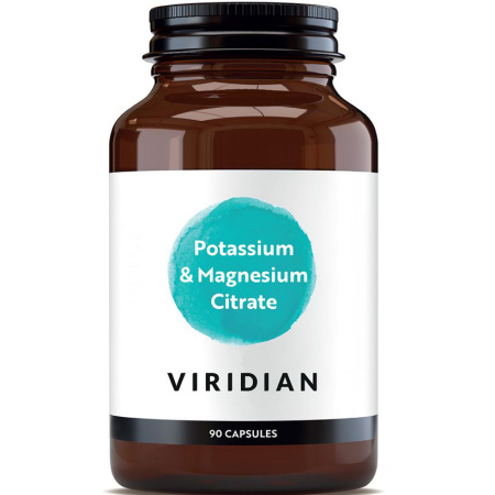 Viridian Potassium Magnesium Citrate 90 Plantaardige Capsules