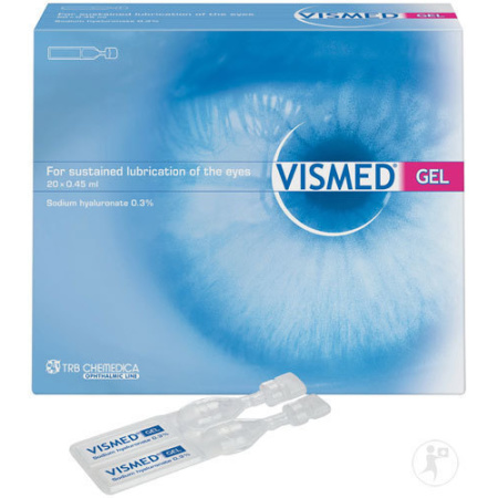 Vismed 0,3% Bevochtigende Oogdruppels Ampullen 20x0,45ml