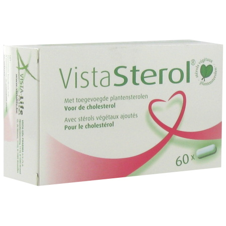 Vista Vistasterol Met Toegevoegde Plantensterolen Voor De Cholesterol 60 Tabletten