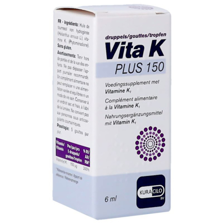 Vita K Plus 150 Druppels Fles 6ml