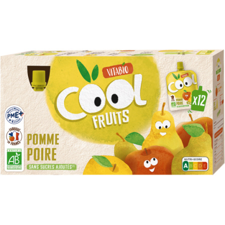 Vitabio Cool Fruit Appel En Peer 12x90g