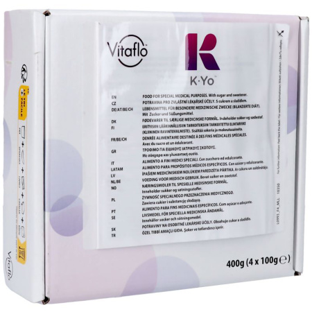 Vitaflo K.YO Bessenpudding 4x100g