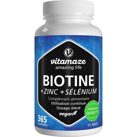 Vitamaze Biotine 10mg + Zink + Selenium 365 Tabletten