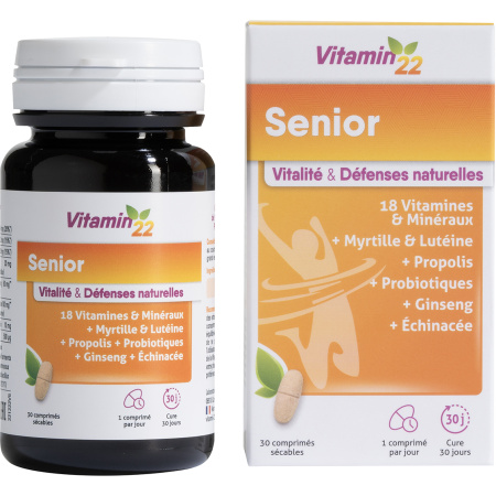 Vitamin'22 Senior 30 Capsules