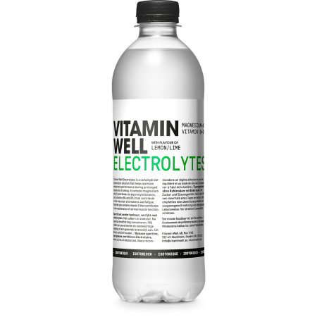 Vitamin Well Electrolytes 12x500ml