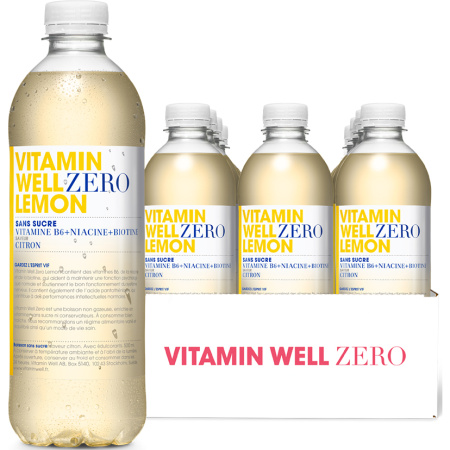 Vitamin Well Zero Citroen 12x500ml