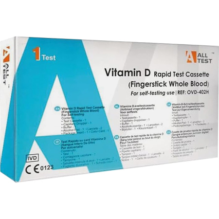 AllTest Vitamin D Sneltestcassette 1 Stuk