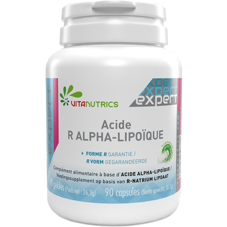 Vitanutrics R Alpha-Liponzuur Expert Voedingssupplement 90 Capsules