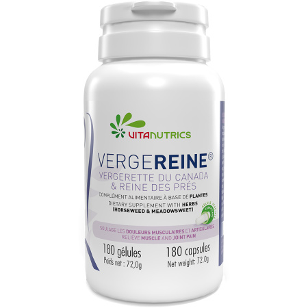 Vitanutrics Vergereine Voedingssupplement Op Basis Van Planten 180 Capsules