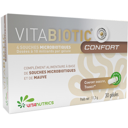 Vitanutrics Vitabiotic Confort 30 Capsules