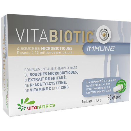Vitanutrics Vitabiotic Immune 30 Capsules