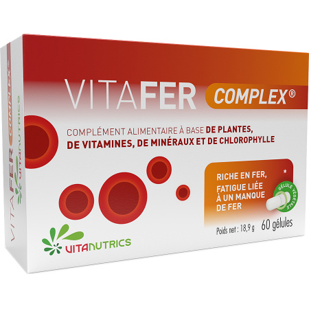 Vitanutrics Vitafer Complex 60 Capsules