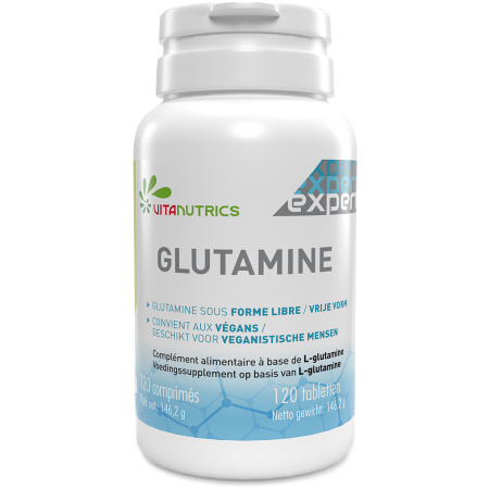 Vitanutrics Glutamine 120 Tabletten