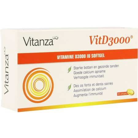 Vitanza HQ Vit D3000 Tabletten 90