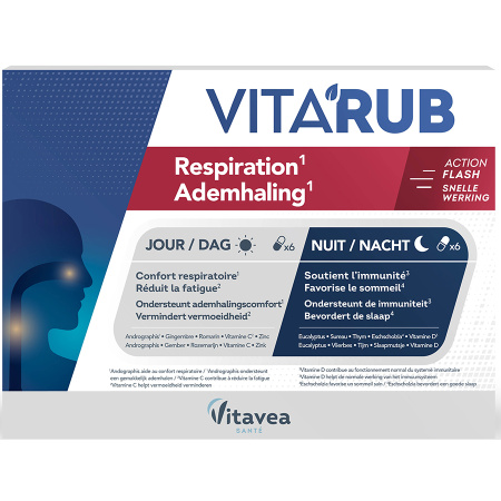 VitaRub Ademhaling 12 Capsules