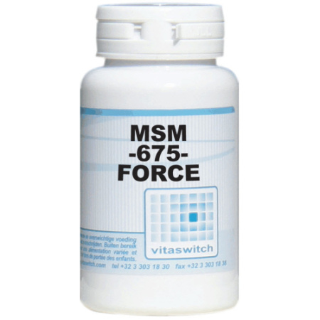 Vitaswitch MSM-675-Force Caps 90x810mg