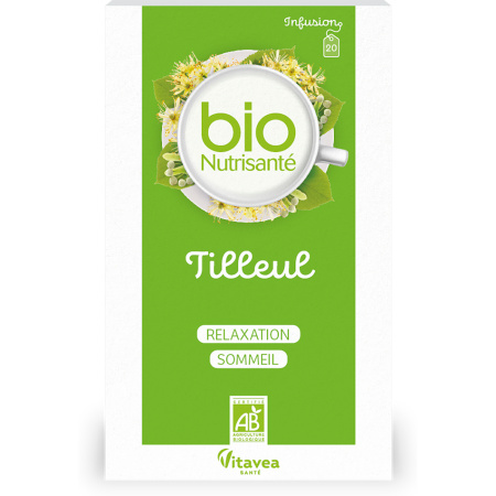 Vitavea BioNutrisanté Bio Lindebloesem Thee 100% Ontspanning & Slaap 20 Zakjes
