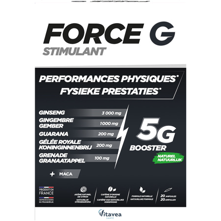 Vitavea Force G Natuurlijke Stimulator 20 Ampullen
