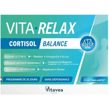 Vitavea Vita-Relax Cortisol Balance 30 Capsules