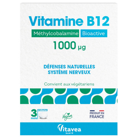 Vitavea Vitamine B12 Tegen Vermoeidheid & Energie 90 Tabletten