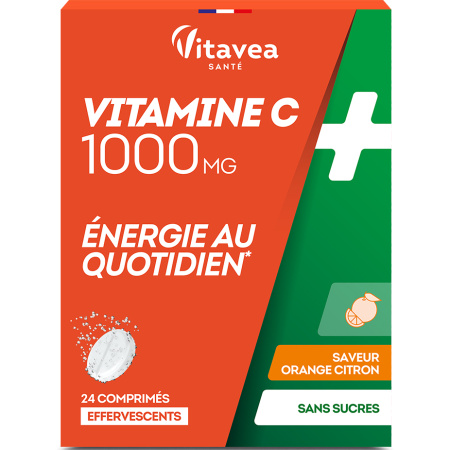 Vitavea Vitamine C 100mg Citroensmaak 24 Bruistabletten