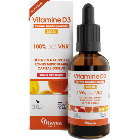 Vitavea Vitamine D Voedingssupplement Immuniteit Botten En Tanden 30ml