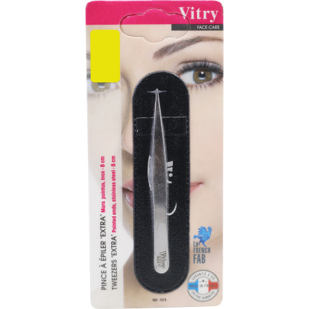 Vitry Epileerpincet Extra Puntig 1 Stuk (1019)