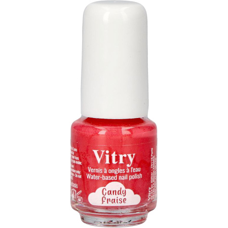 Vitry Nagellak Op Waterbasis Candy Aardbei 4ml