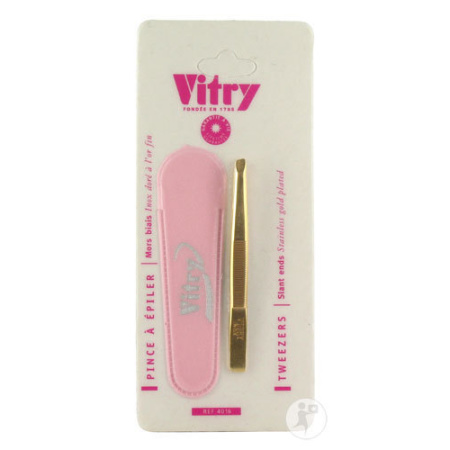 Vitry Prestige Epileerpincet Schuin Inox 1 Stuk (4016)