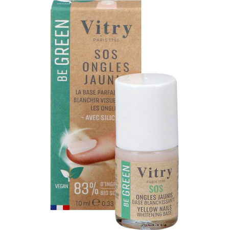 Vitry SOS Gele Nagels Witmakende Basis 10ml