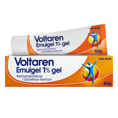 Voltaren Emulgel 1% Diclofenac Tegen Spier- Gewrichts- & Reumatische Pijn 60g