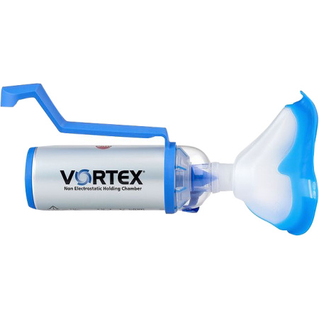 Vortex Mdr Inhalatiekamer + Volwassenen Masker 1 Stuk