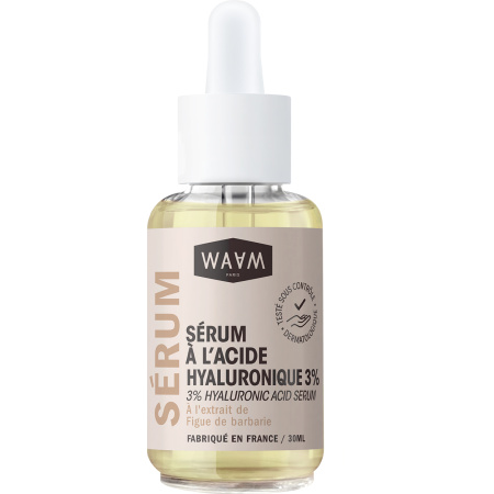 Waam Hydratatie Hyaluronzuurserum 3% Bio Pipetfles 30ml