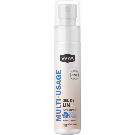 Waam Kalmerende Linnen Gel Verzachtende Kruldefiner Bio 100ml